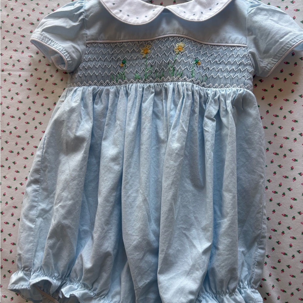 Little English 18 mo Soft Blue Baby Bubble